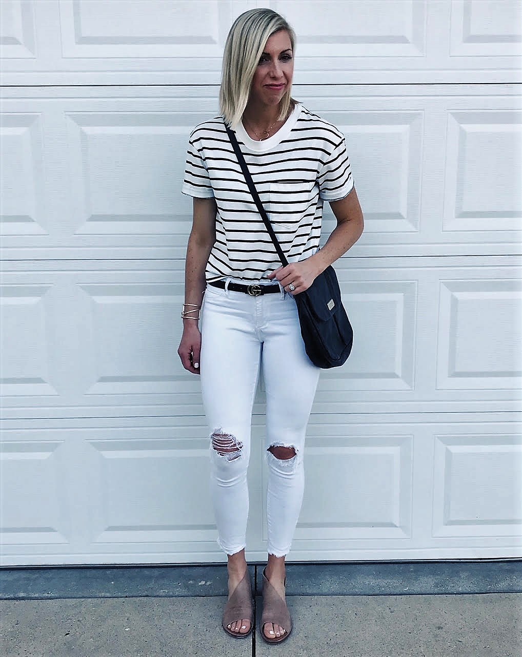 white skinny jeans outfit
