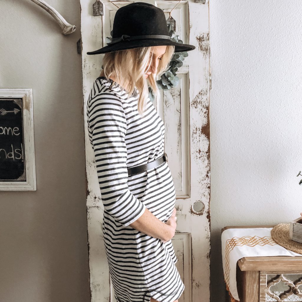 14 week pregnant bump