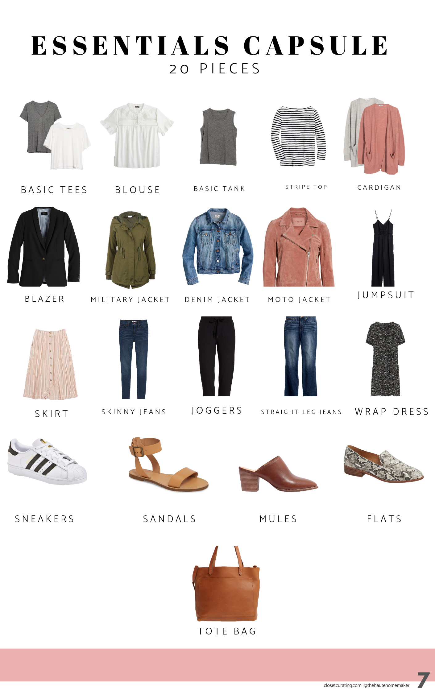 20 Wardrobe Essentials To Have In Your Closet The Haute Homemaker