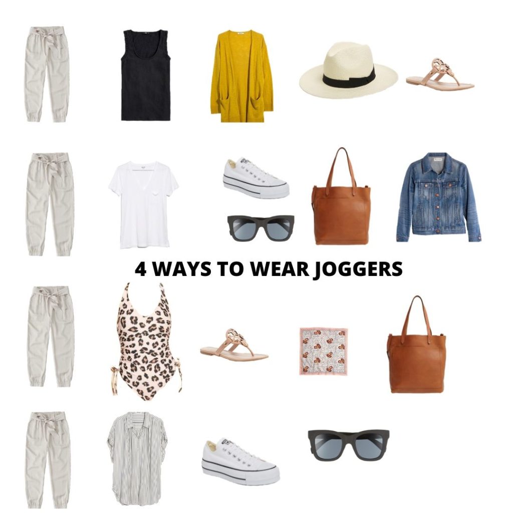 minimalist travel outfits