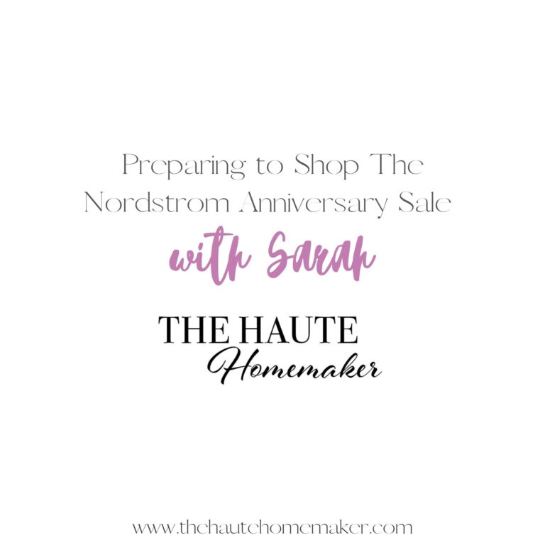 Tips For Shopping The Nordstrom Anniversary Sale