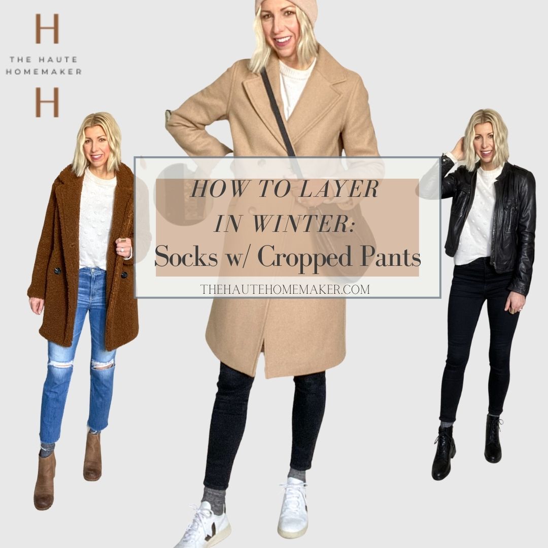 To Wear Socks with Cropped Pants The Haute