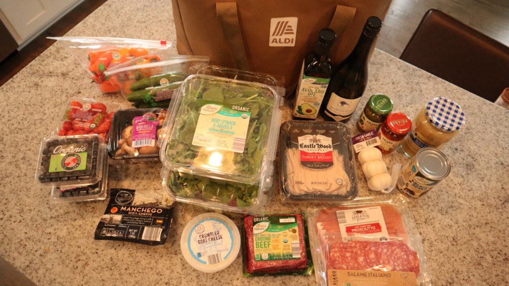 our Aldi favorites, eating organic on a budget