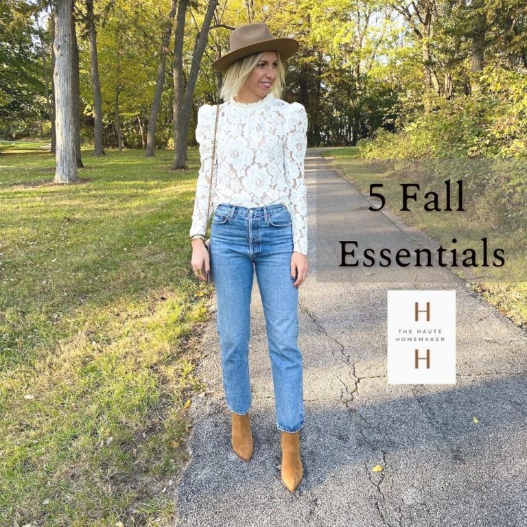 The Top 5 Fall Essentials You Need
