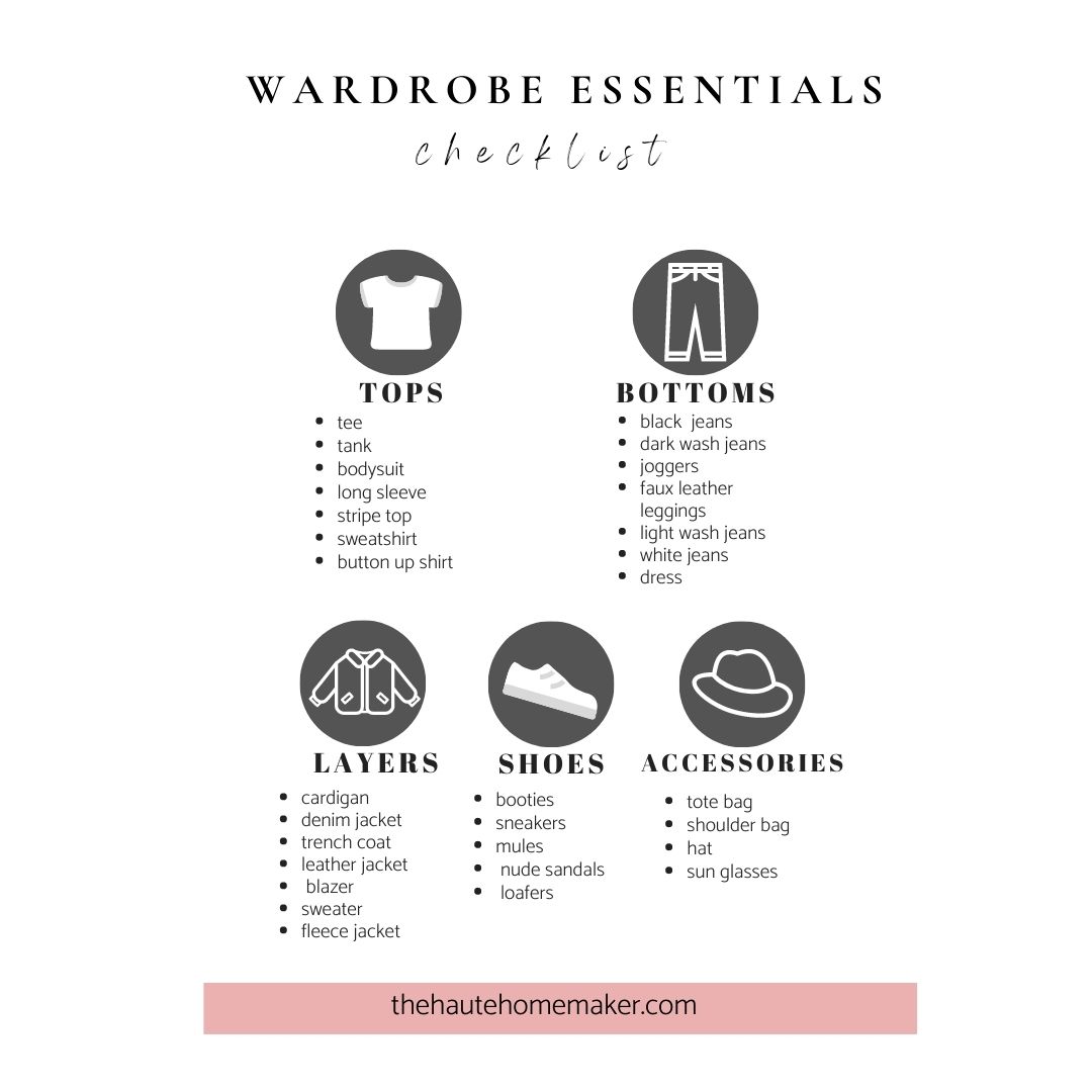 Wardrobe Essentials Every Woman Needs - The Haute Homemaker