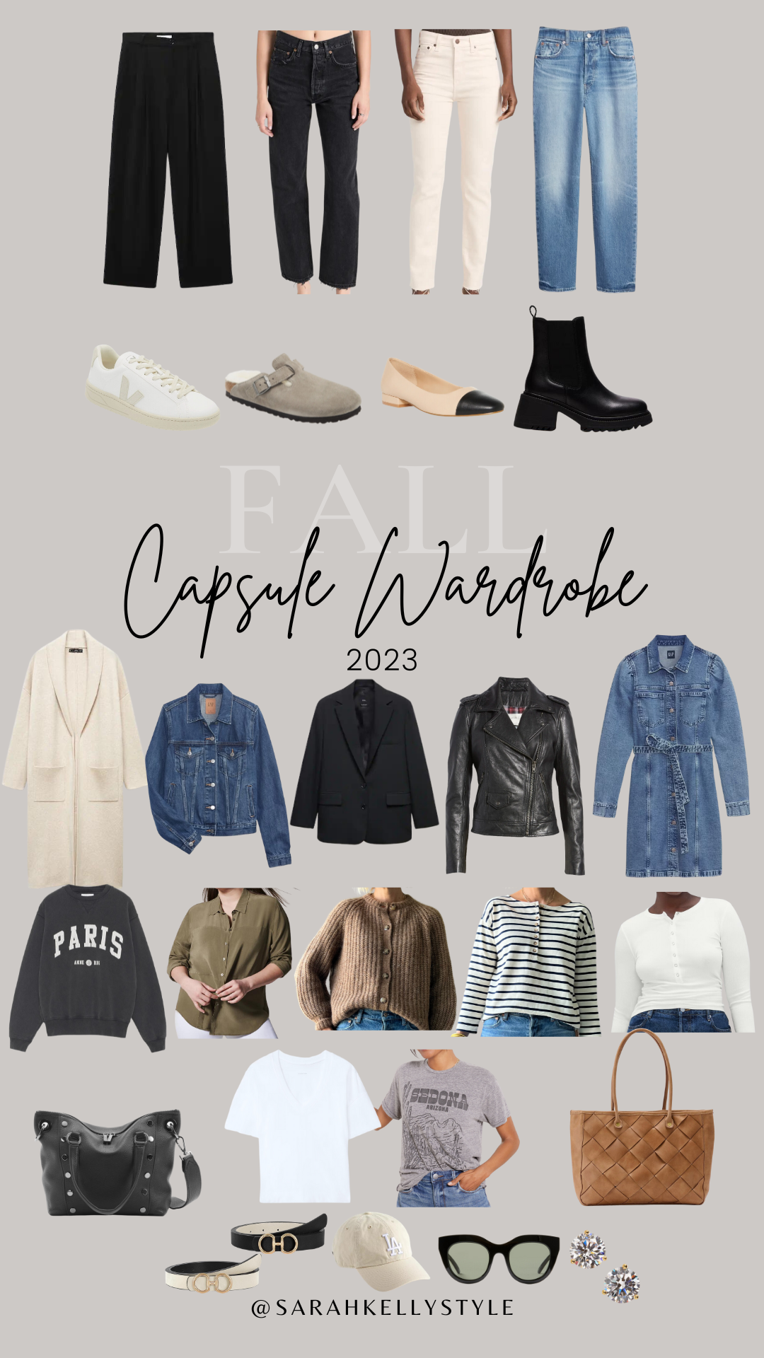 Fall Capsule Wardrobe 2023 - The Haute Homemaker