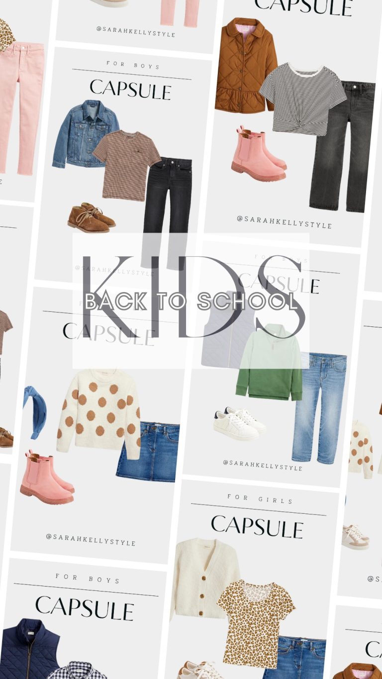 Kids Back to School Fall Capsule