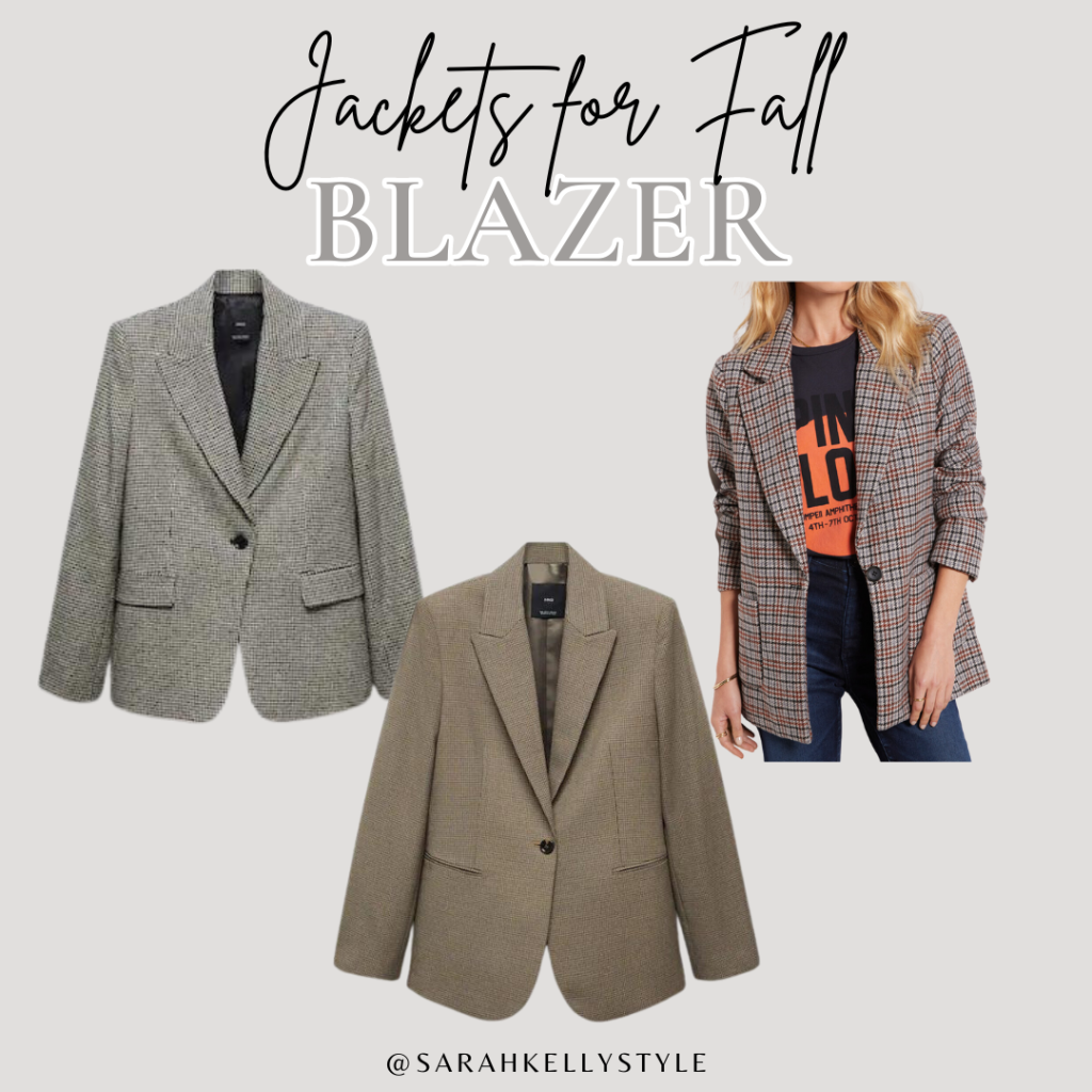 Jackets for fall, blazer options to try

