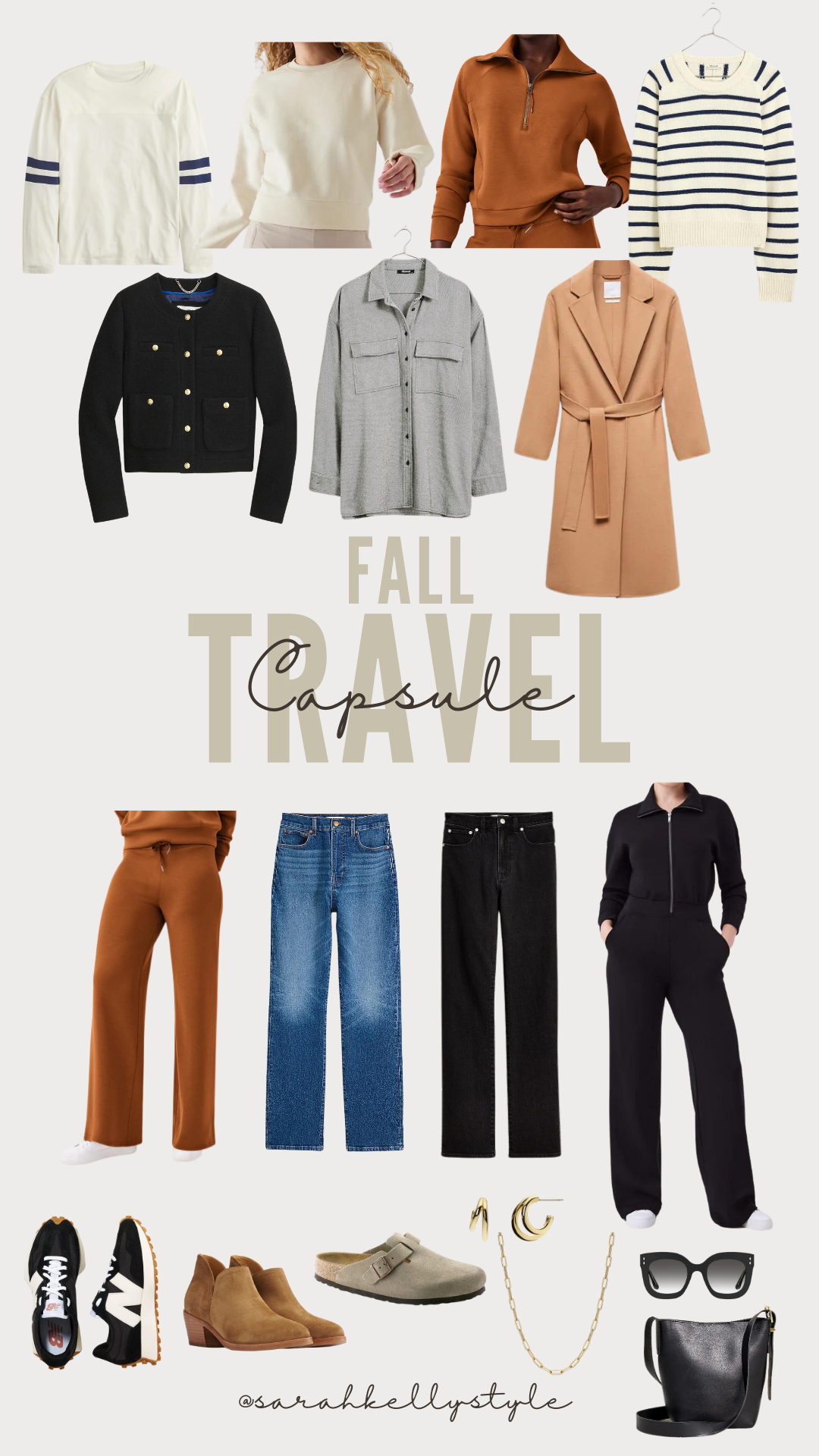 Fall Travel Capsule - The Haute Homemaker
