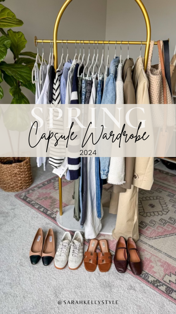 spring capsule wardrobe 2024
