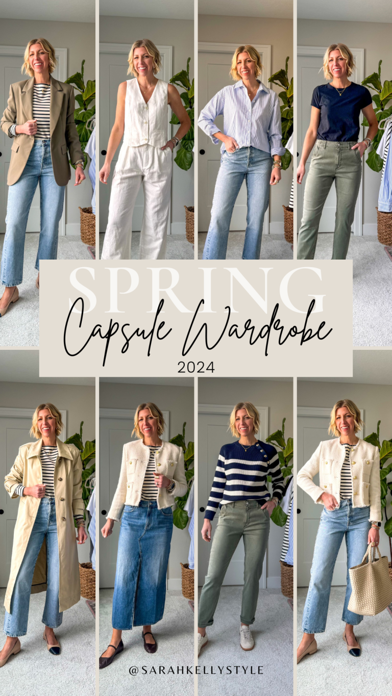 Spring Capsule Wardrobe - The Haute Homemaker