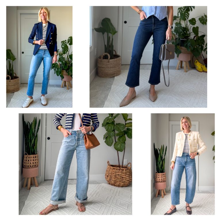 How to Find the Perfect Pair of Jeans for Your Shape After 40